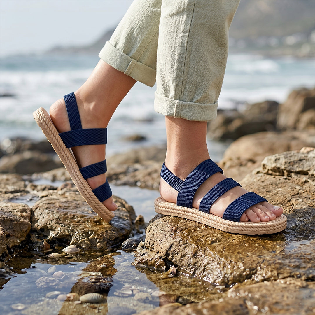 Coral Bay Sandals - Navy
