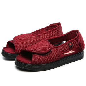 Sandalias Marlow de horma ancha - Rojas