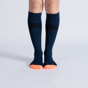 CloudKnit Compression Socks - Blue Orange