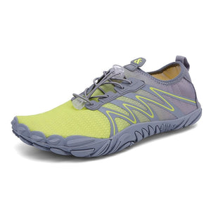 Terra Trail Non-Slip Barefoot Shoes - Gray Green