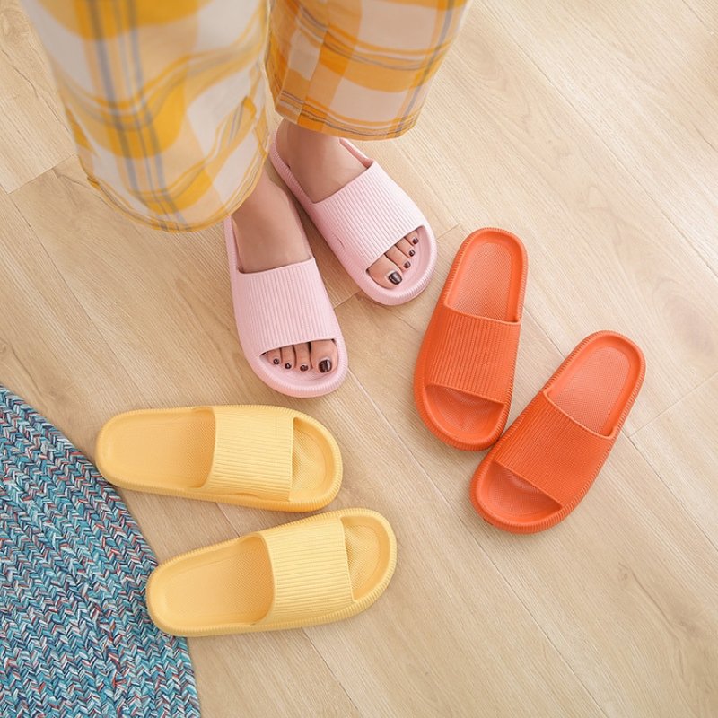 Cradle Heel Support Cushion Slides - Orange