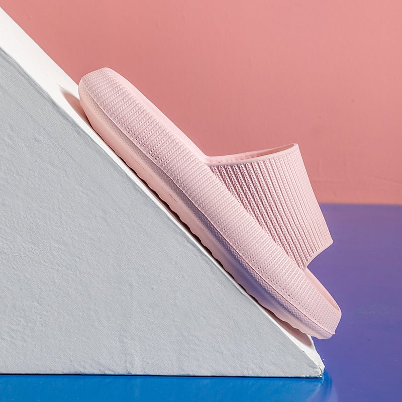 Cradle Heel Support Cushion Slides - Pink