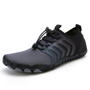 Terra Trail Non-Slip Barefoot Shoes - Midnight Black
