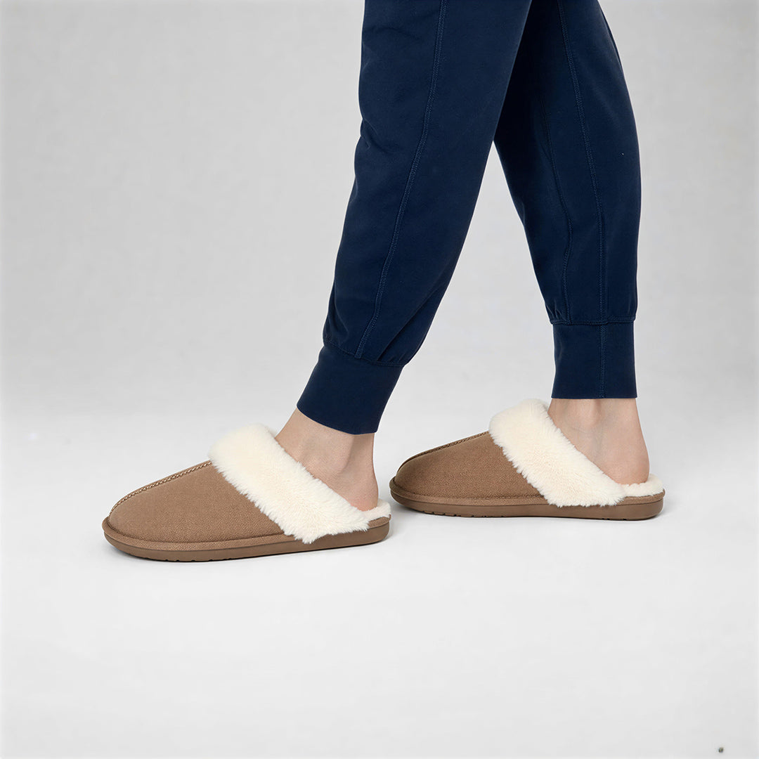 Hearth Jane Slippers - Brown