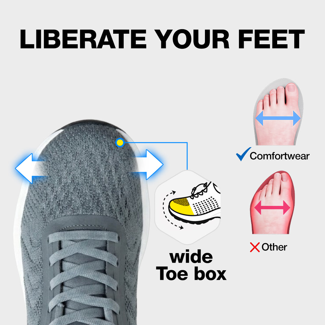 Aria Hands-Free Shoes - Grey