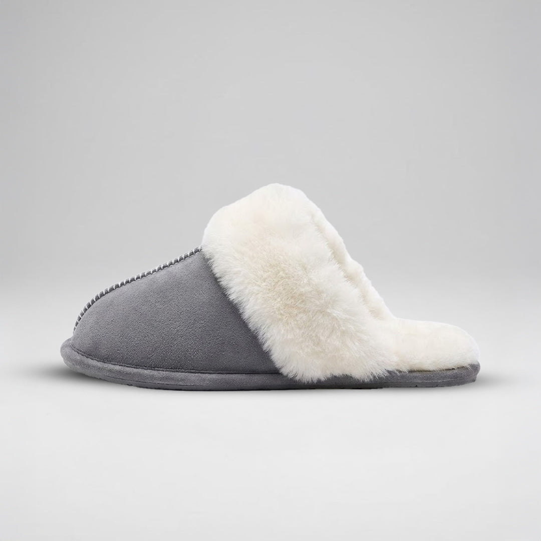 Hearth Jane Slippers - Gray