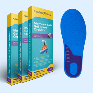 3-Pack ArchCore Memory-Sole Gel Sport Orthotic