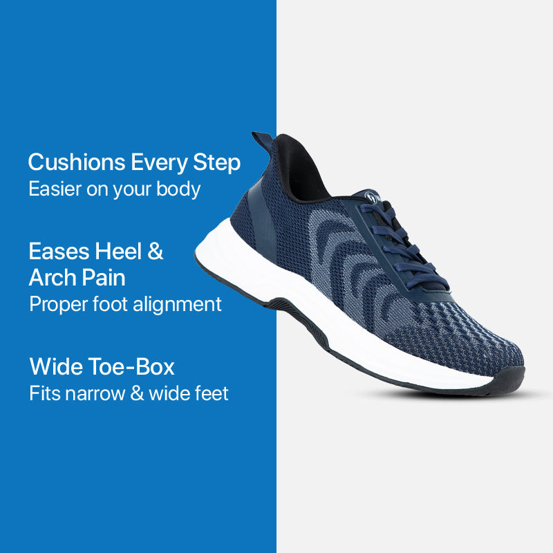 Aria Hands-Free Shoes - Blue
