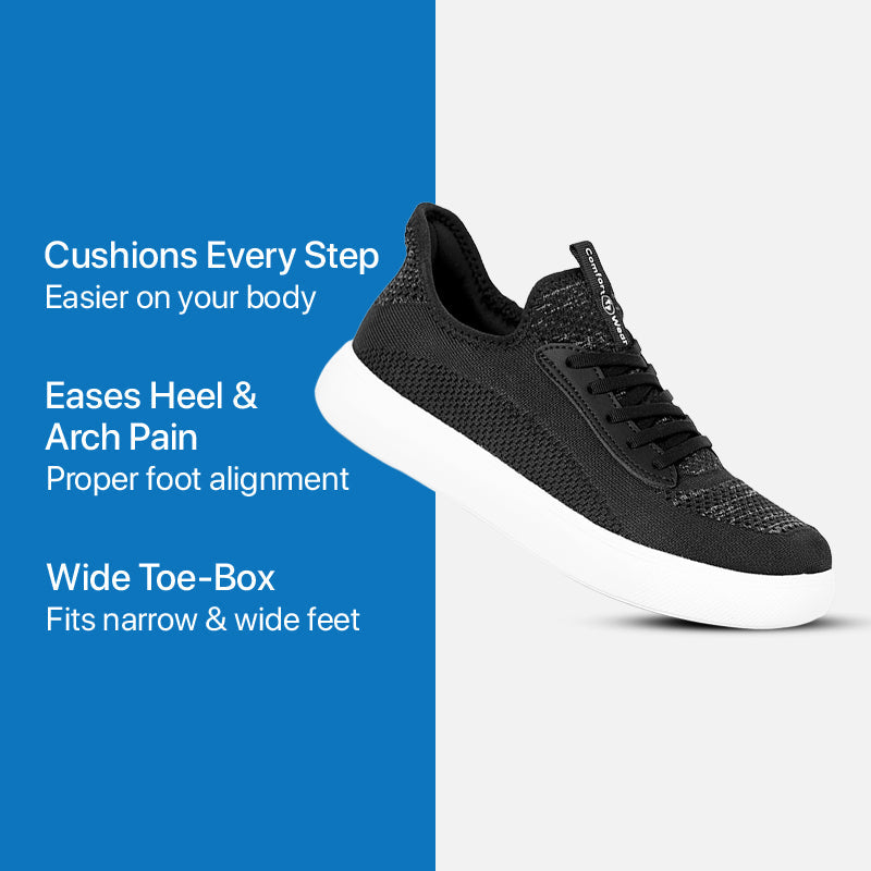 Easton Slip-On Shoes - Black