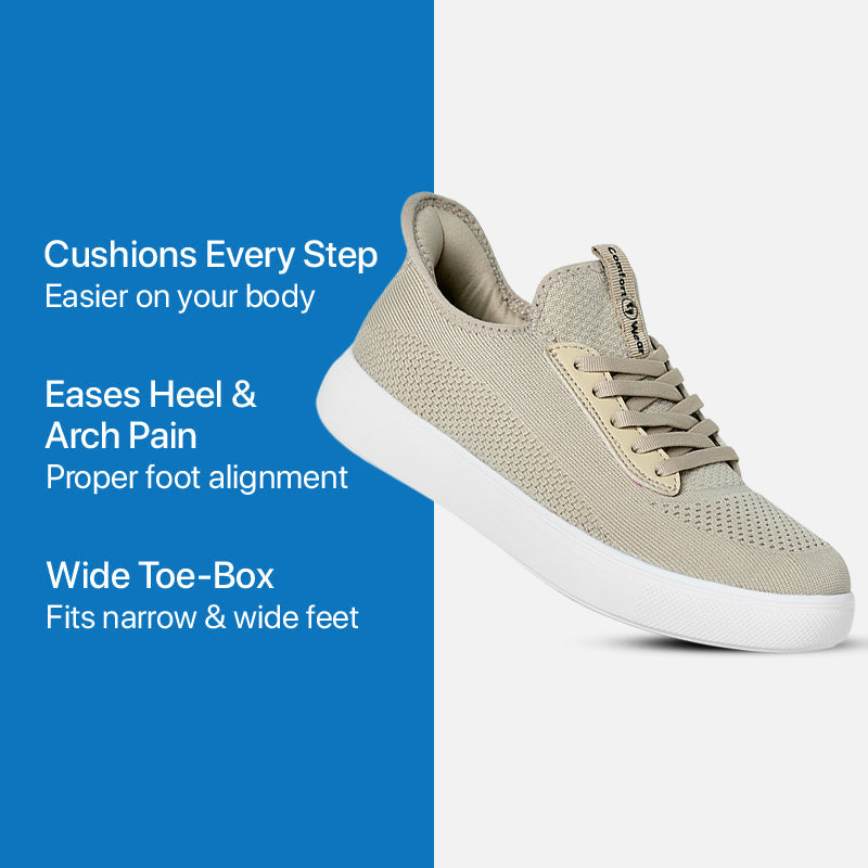 Easton Slip-On Shoes - Beige
