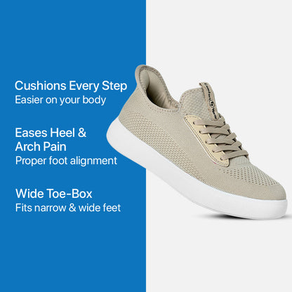 Easton Slip-On Shoes - Beige