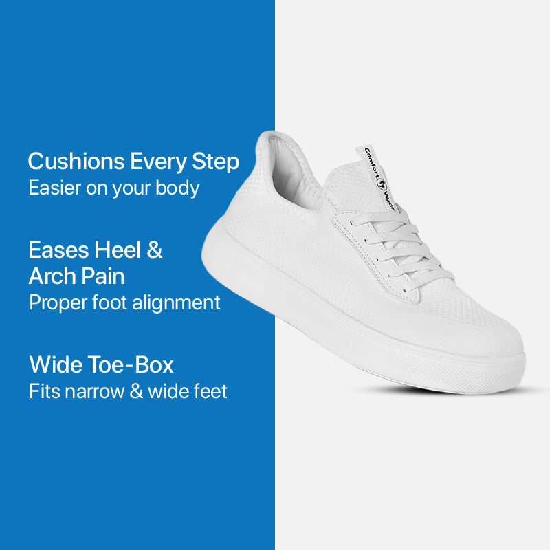 Easton Slip-On Shoes - White