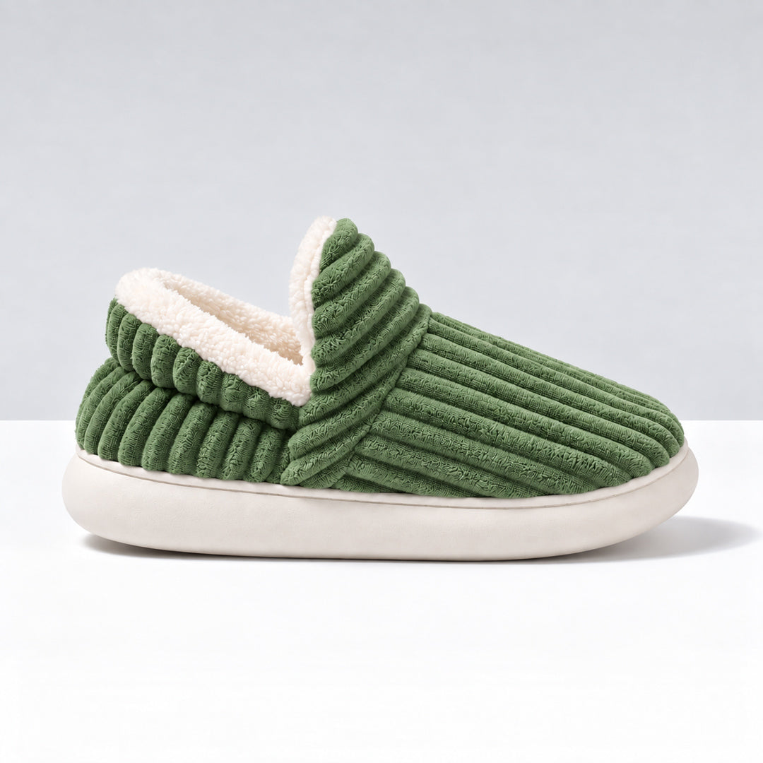 Nimbus Cloud Slippers - Green