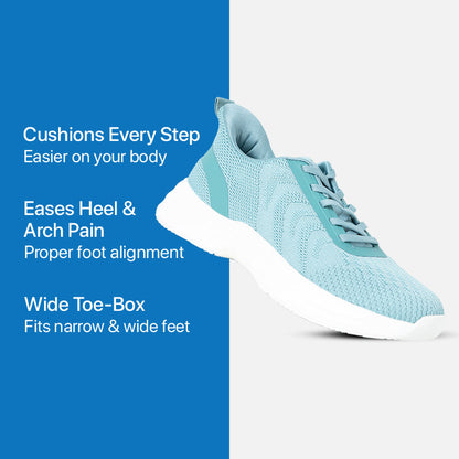 Aria Hands-Free Shoes - Teal