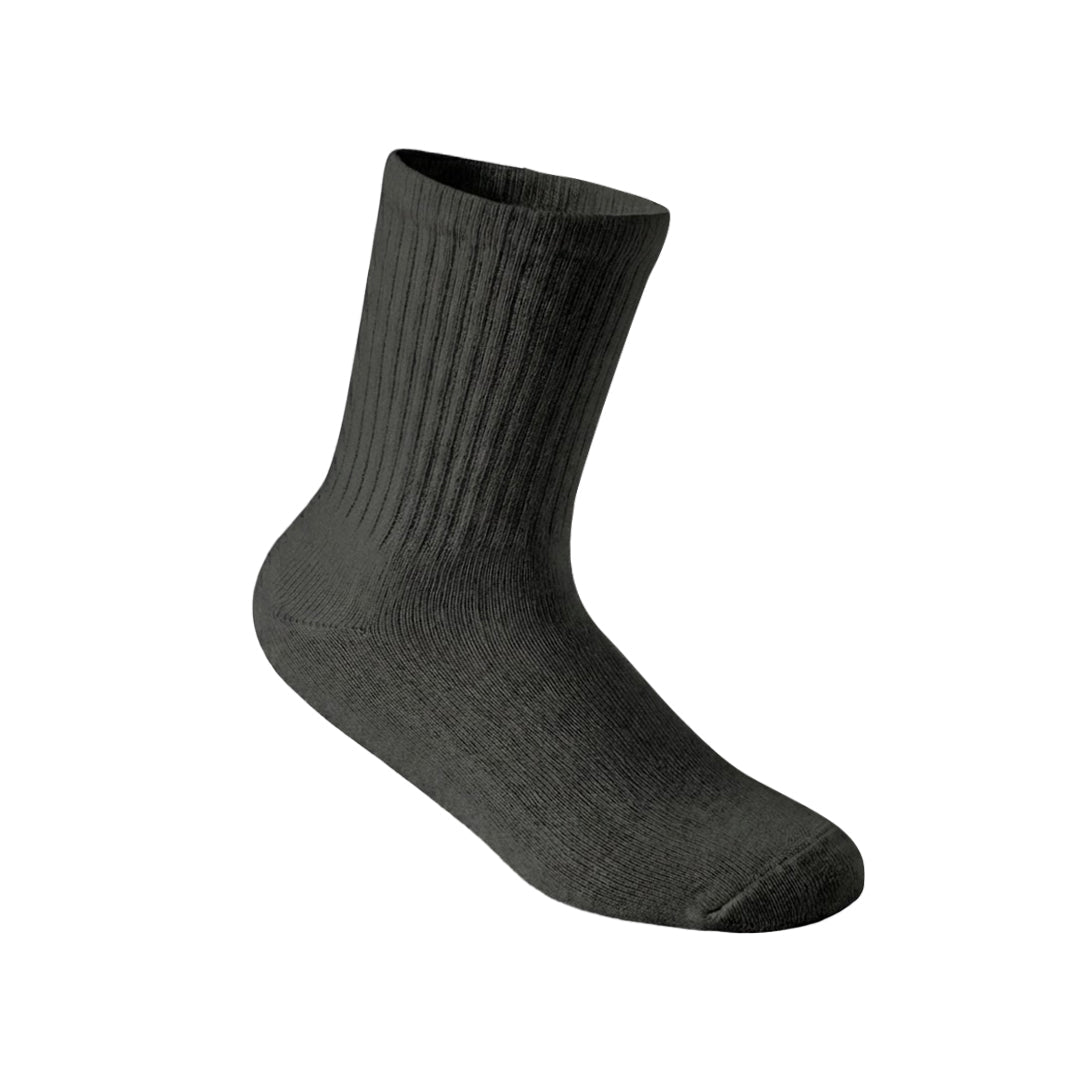 6-Pack CloudKnit Cushioned Socks (Black)