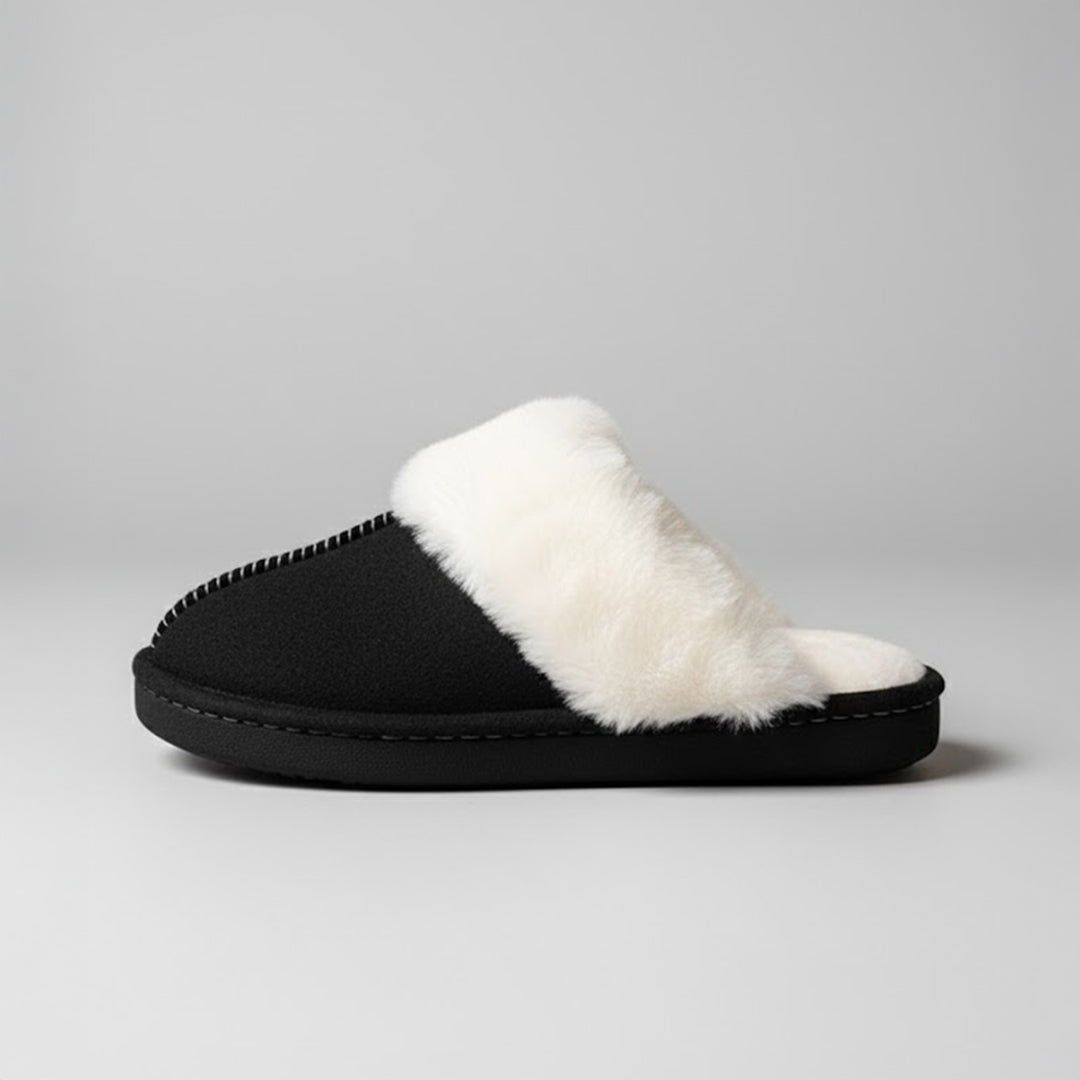 Hearth Jane Slippers - Black