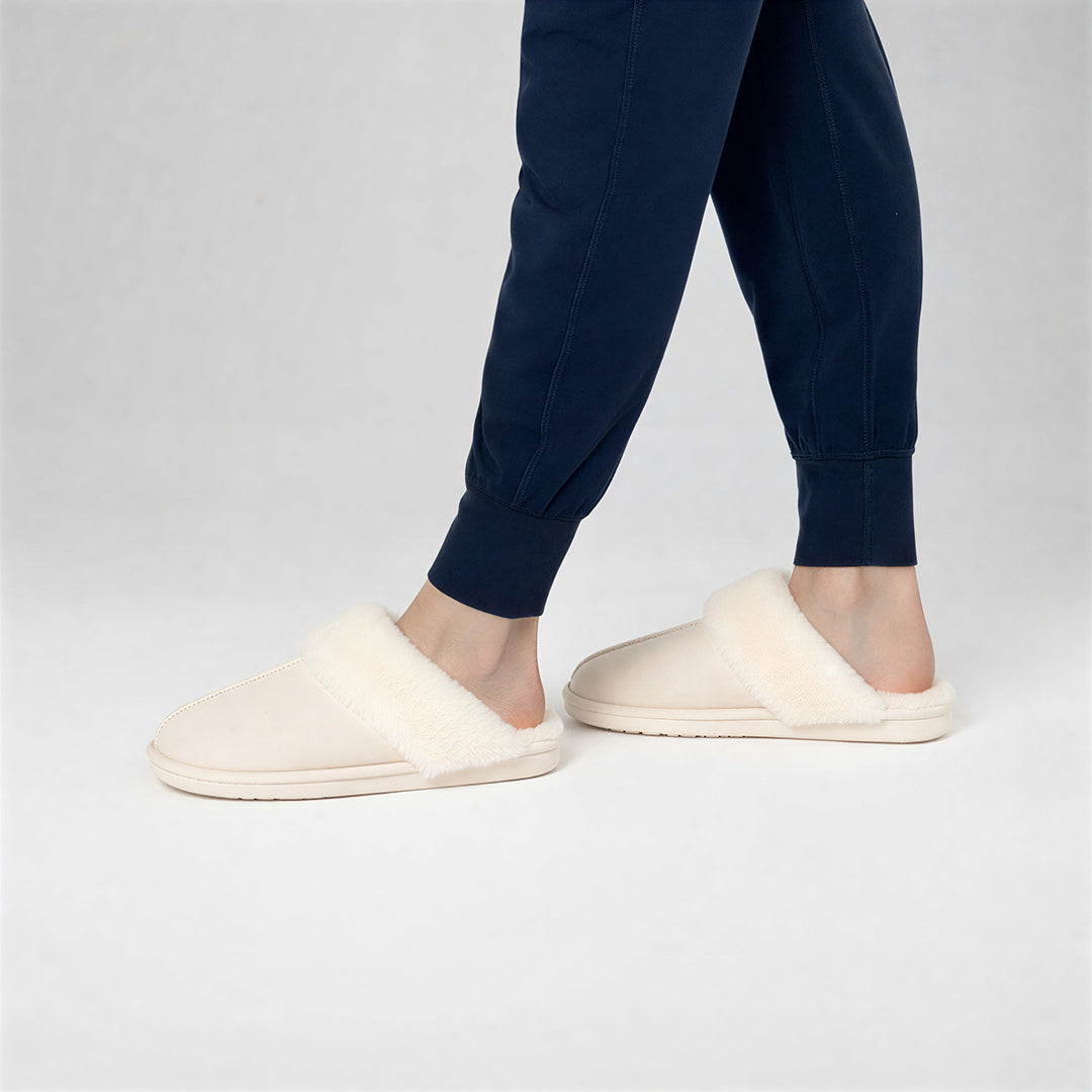 Hearth Jane Slippers - Cream