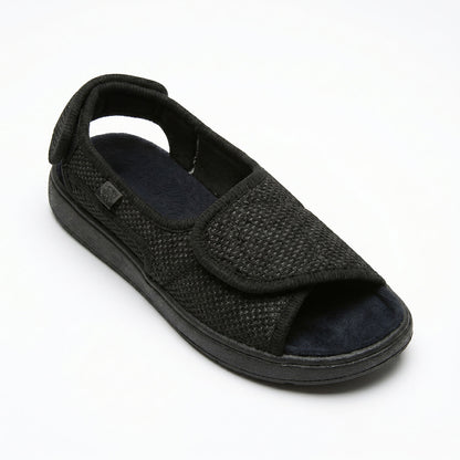 Seabrook Wide Fit Sandals - Black