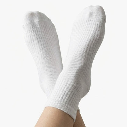 6-Pack CloudKnit Cushioned Socks (White)