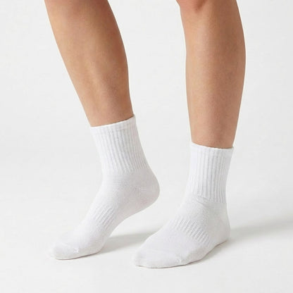 6-Pack CloudKnit Cushioned Socks (White)