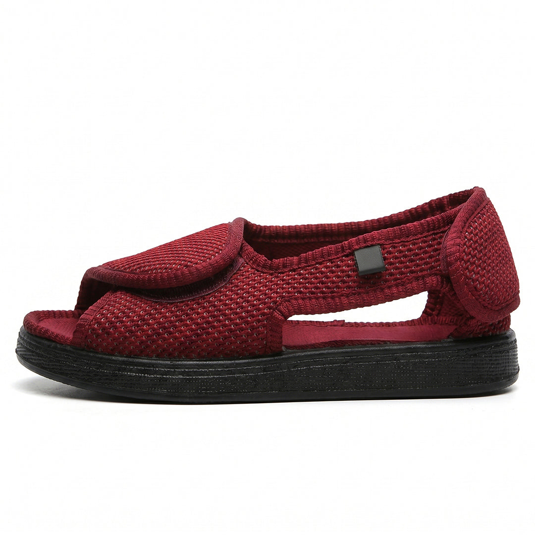 Seabrook Wide Fit Sandals - Red