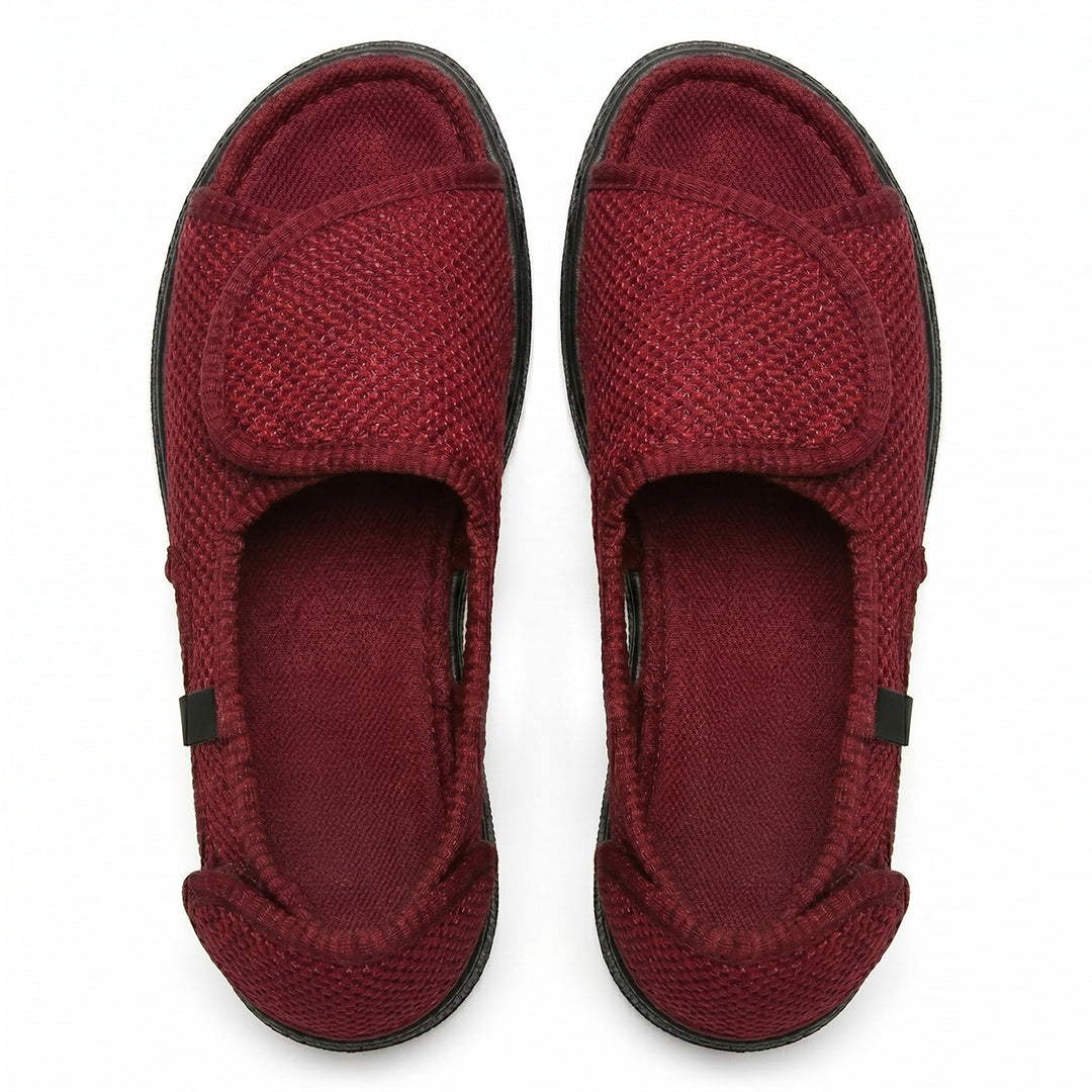 Seabrook Wide Fit Sandals - Red