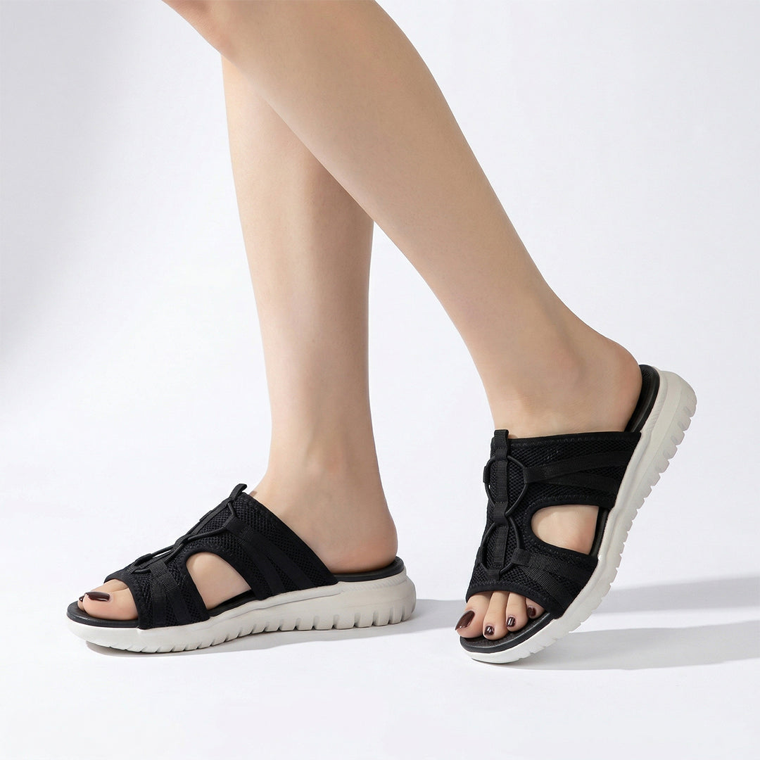 Meadow Walker Sandals - Black