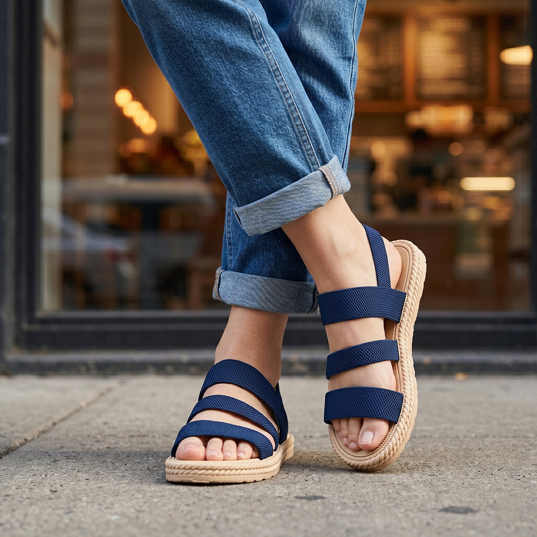 Coral Bay Sandals - Navy