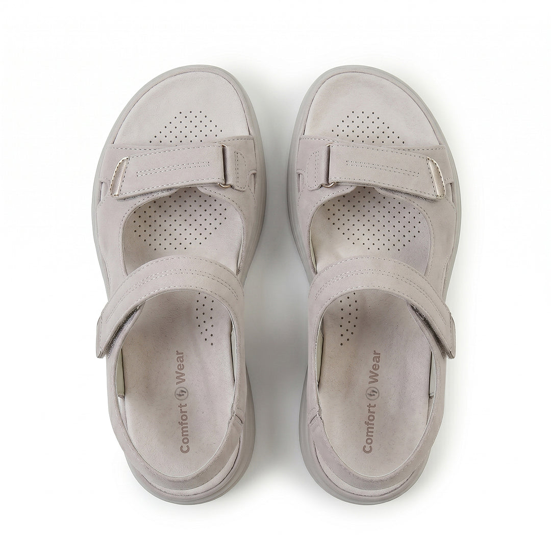 Palma Arch Support Sandals - Gray