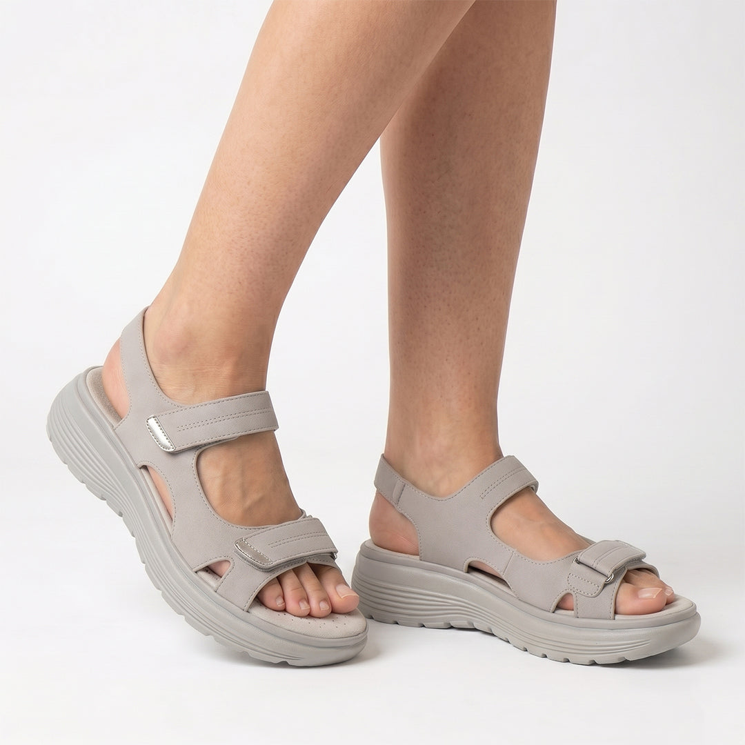 Palma Arch Support Sandals - Gray