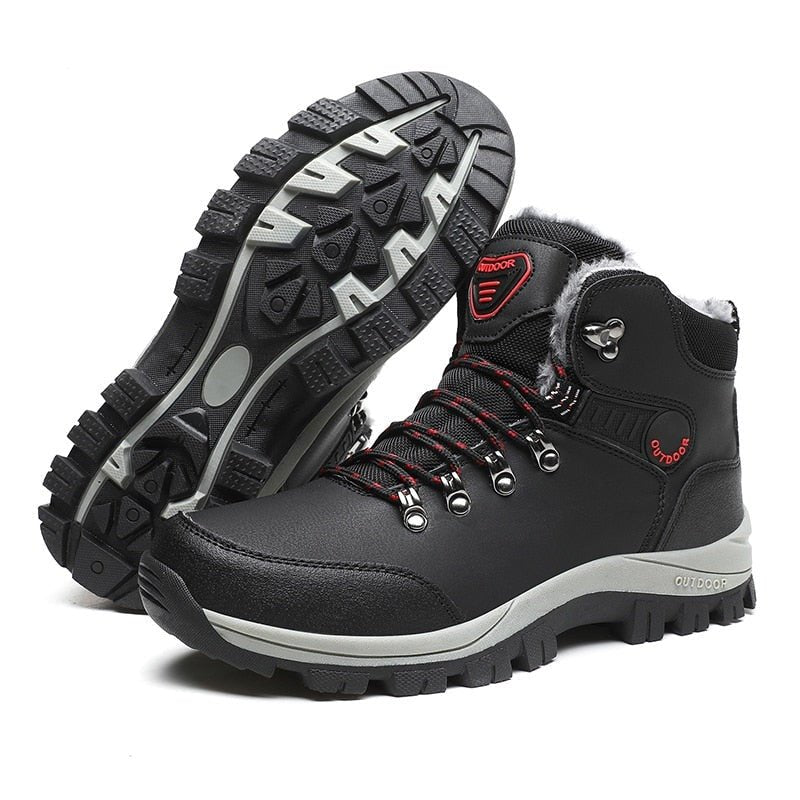 Glacier Peak Men's Winter Boots - Black
