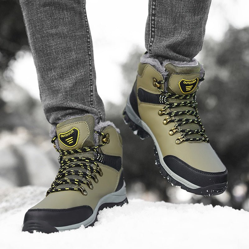Glacier Peak Men's Winter Boots - Green