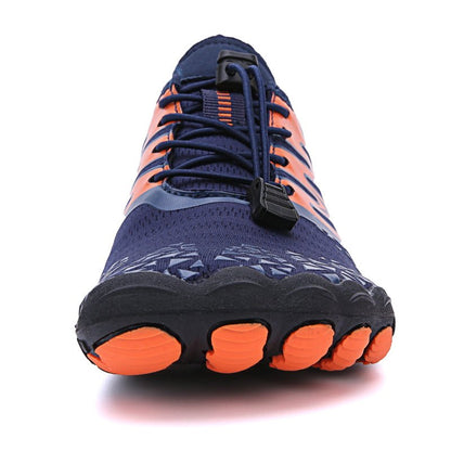 Terra Trail Non-Slip Barefoot Shoes - Blue Orange