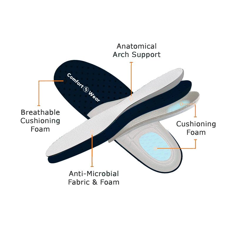Zephyr Breathable No-Tie Stretch Shoes - Black