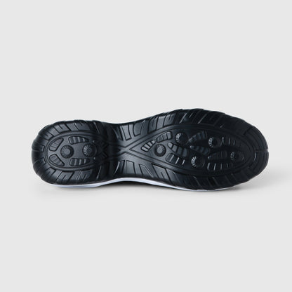 Zephyr Breathable No-Tie Stretch Shoes - Black White