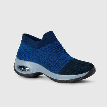 Zephyr Breathable No-Tie Stretch Shoes - Blue