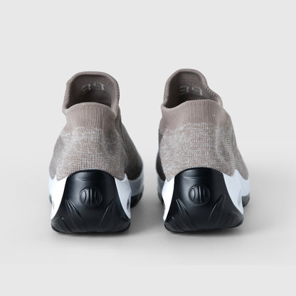 Zephyr Breathable No-Tie Stretch Shoes - Khaki