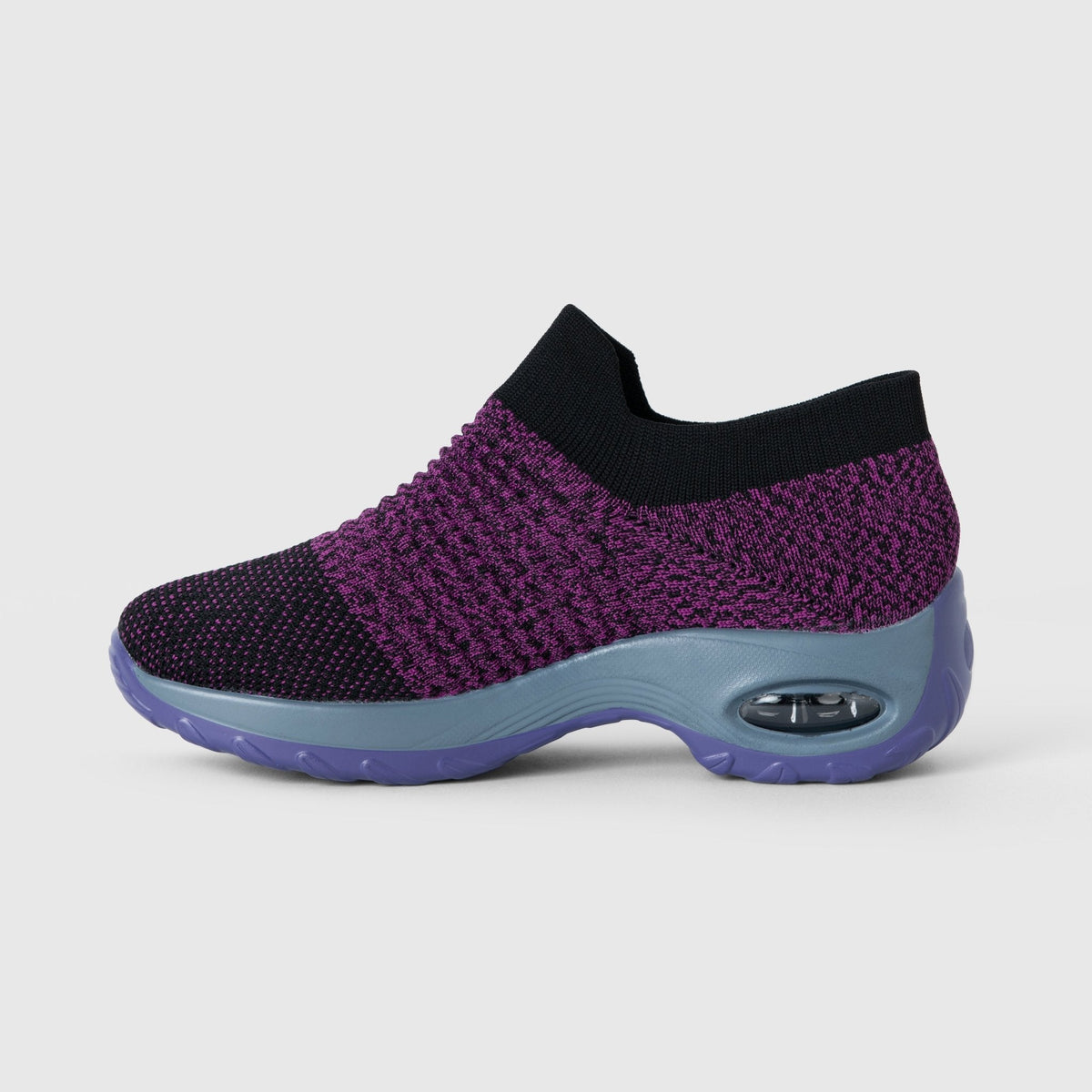 Zephyr Breathable No-Tie Stretch Shoes - Purple