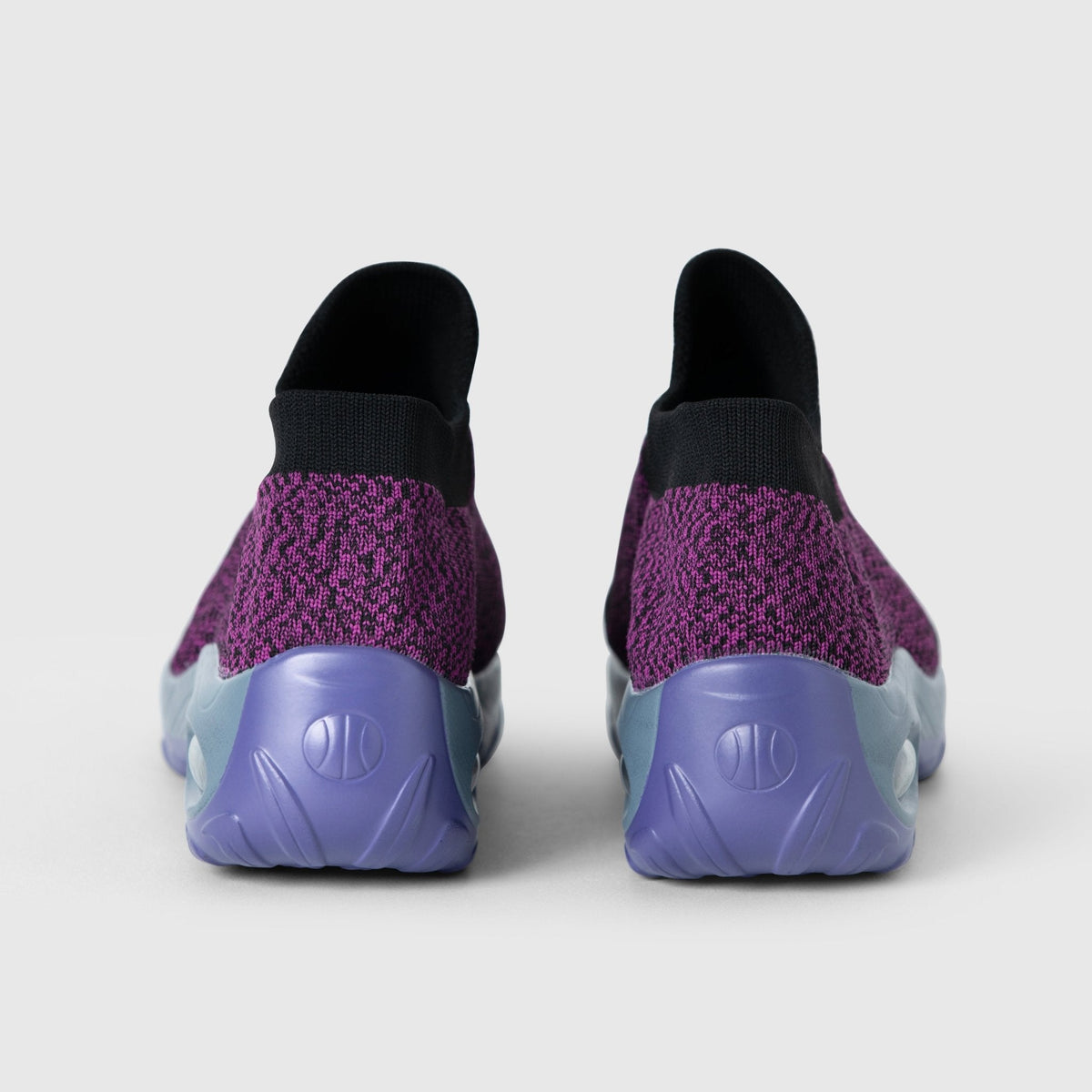 Zephyr Breathable No-Tie Stretch Shoes - Purple