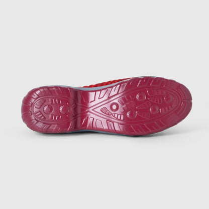 Zephyr Breathable No-Tie Stretch Shoes - Red