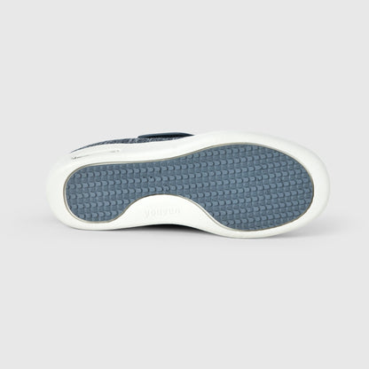 Rosalie Stretch No-Tie Wide Shoes with Adjustable Closure - Grey