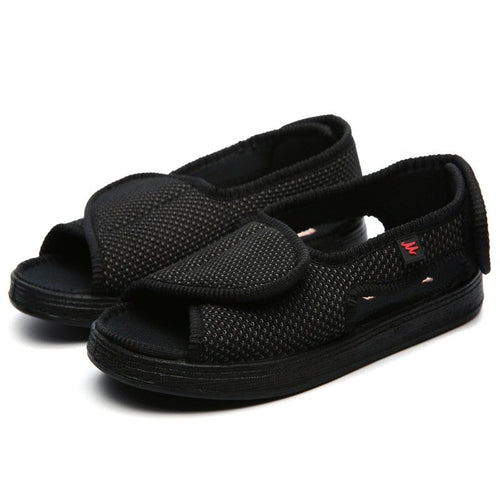 Marlow Wide Fit Sandals - Black