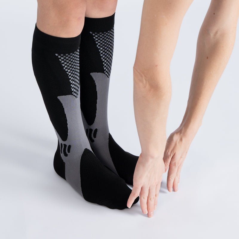 CloudKnit Compression Socks - All Black