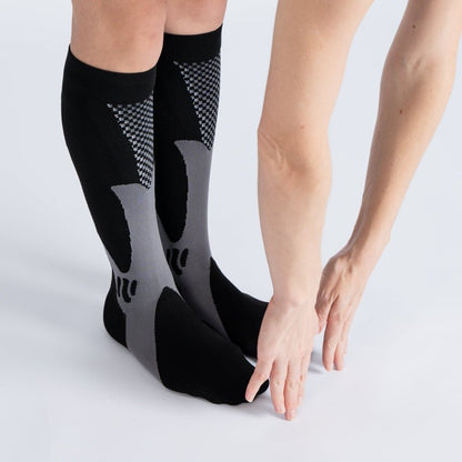 CloudKnit Compression Socks - All Black