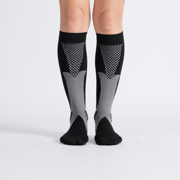 CloudKnit Compression Socks - All Black