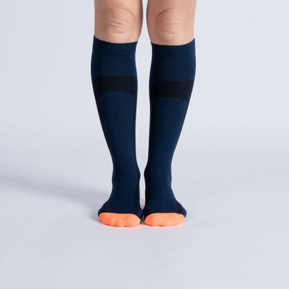 CloudKnit Compression Socks - Blue Orange