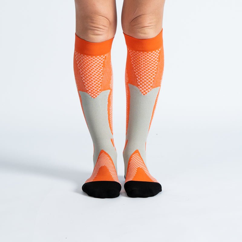 CloudKnit Compression Socks - Orange
