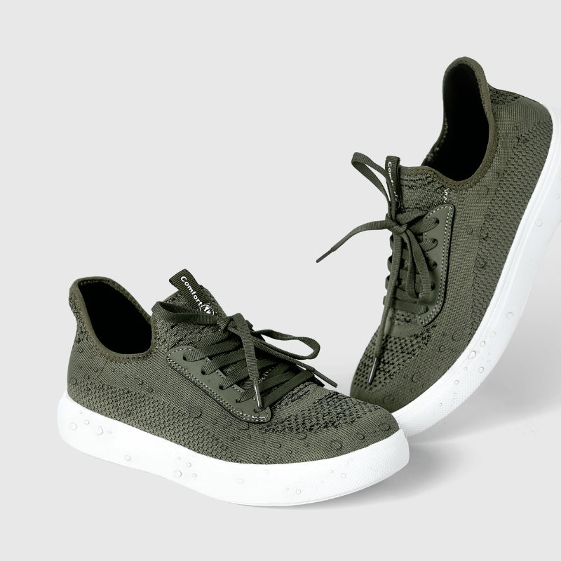 Easton Slip-On Shoes - Forest Green