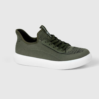 Easton Slip-On Shoes - Forest Green