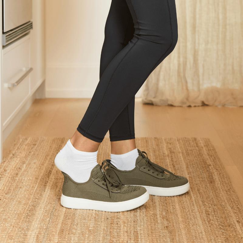 Easton Slip-On Shoes - Forest Green